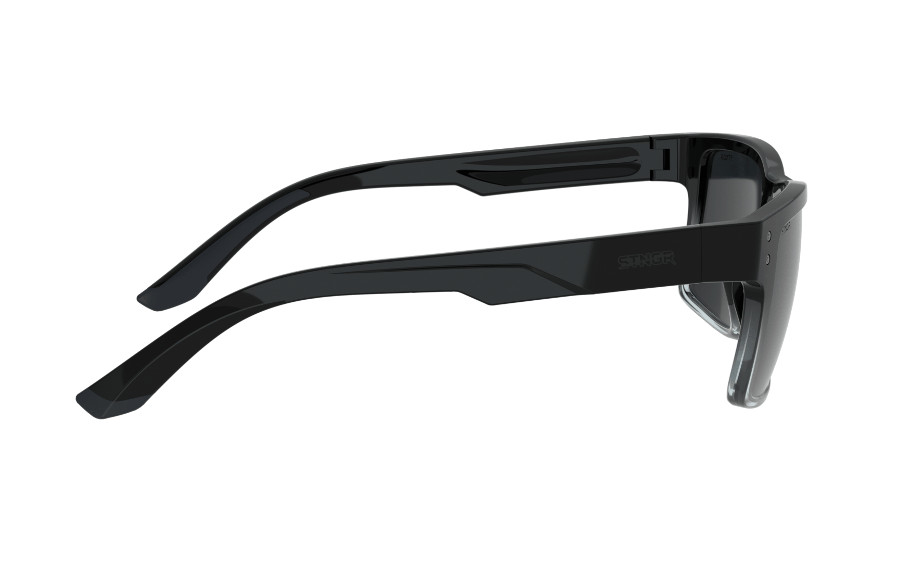 Two-Tone Square Frame Lifestyle Sunglasses - STNGR Two-Tone Square Frame Lifestyle Sunglasses - STNGR