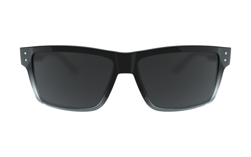 Two-Tone Square Frame Lifestyle Sunglasses